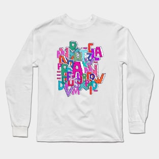 Alphabet Long Sleeve T-Shirt